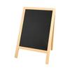 ARTIBETTER Wooden Small Blackboard Sign Dual-Sided Mini Chalkboard for Home Office Events view 1