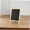 ARTIBETTER Wooden Small Blackboard Sign Dual-Sided Mini Chalkboard for Home Office Events view 4