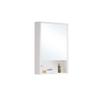 A1DFDFGOQSFG Beautiful Fashion Mirror Cabinet with Single Mirror Door Bathroom Medicine Cabinet Wall Mounted Mirror Cabinet Wall Mount Storage Wood Shelf Bathroom Vanity Mirror view 1