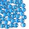 10 lb Light Blue Glass Beads for Vases, 1000 Pcs Glass Pebbles, Flat Marbles Stones for Vase, Aquarium, Candle, Crafts, Centerpieces and Wedding Decoration view 1