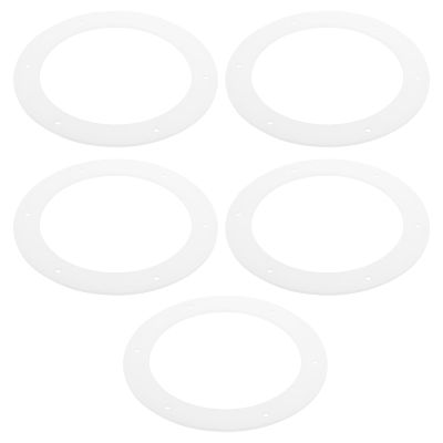 Be In Your Mind 5Pcs 6" Pellet Stove ?Exhaust Blower Gasket 812-4710 Compatible with Quadrafire Compatible with Heatilator 152.4x114x3mm White