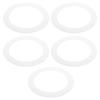 Be In Your Mind 5Pcs 6" Pellet Stove ?Exhaust Blower Gasket 812-4710 Compatible with Quadrafire Compatible with Heatilator 152.4x114x3mm White view 1