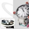 Be In Your Mind 5Pcs 6" Pellet Stove ?Exhaust Blower Gasket 812-4710 Compatible with Quadrafire Compatible with Heatilator 152.4x114x3mm White view 2