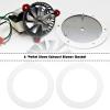 Be In Your Mind 5Pcs 6" Pellet Stove ?Exhaust Blower Gasket 812-4710 Compatible with Quadrafire Compatible with Heatilator 152.4x114x3mm White view 3