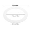 Be In Your Mind 5Pcs 6" Pellet Stove ?Exhaust Blower Gasket 812-4710 Compatible with Quadrafire Compatible with Heatilator 152.4x114x3mm White view 4
