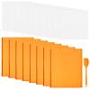 LUMINFLY 18-Piece Silicone Dehydrator Liners with 8 Raised Mats, 10 Mesh Sheets, Silicone Scraper, and Non-Stick Design view 2