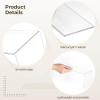 LUMINFLY 4 Pcs Acrylic Display Risers For Collectibles, Pastries, And Decor, Transparent Stands For Weddings And Events, 12 In Design view 3