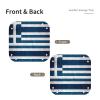 Greek Flag Small Pattern Storage Tray - Suitable for Storage Trays for Keys/Jewelry/Stationery view 2