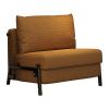 3 in 1 Convertible Sofa Bed with Sponge Mattress Loveseat Sleeper Sofa Couch Bed Corduroy Fabric Pull Out Couch Bed for Living Room, Bedroom, Small Space(Yellow,187 * 65 * 26cm) view 1