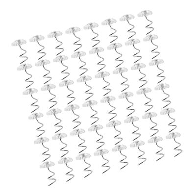 BESPORTBLE 40 Pcs Twist Pins for Bedskirt - Clear Screw Nail Clips to Secure Slipcovers - Couch Chair and Furniture Ideal for Home Dcor and Blanket Fixing