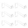 6PCS Modern Iron Wine Stand Bottle Display Stand Wine Holder Iron Single Bottle Holder Wine Fan view 1