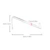 6PCS Modern Iron Wine Stand Bottle Display Stand Wine Holder Iron Single Bottle Holder Wine Fan view 3