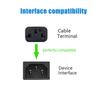 3 Prong Power Cable Replacement for Xerox C235 DNI B210 B230 B235DNI WorkCentre 6515 DNI Printer AC 8ft C13 Cord view 4