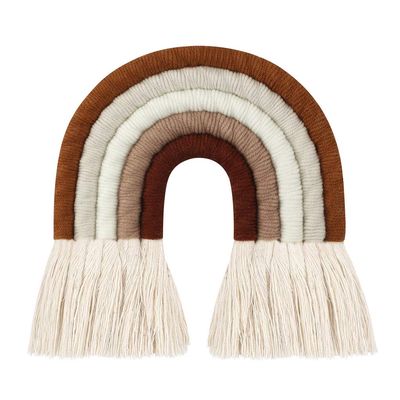 Jynqra Colorful Woven Rainbow Wall Decor Party Decoration for Kids Baby Nursery Classroom Home Decoration Kids
