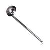 GLigeT Soup Ladle 27 * 7cm Stainless Steel Thicken Long Handle Soup Ladle Barb Hanging Home Restaurant Kitchen Cooking Tool Bowl ladle view 1