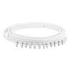 3.5m Flexible Ceiling Curtain Track Bendable Window Rod Straight For Home Bedroom Office Shower Curtains Decor view 1