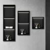 CUTPOIY 3 Tier Recessed Medicine Cabinet,Shower Niche Stainless Steel, in-Wall Shelves for Kitchen, Bathroom, Bedroom, 90 rotatable Installation view 4
