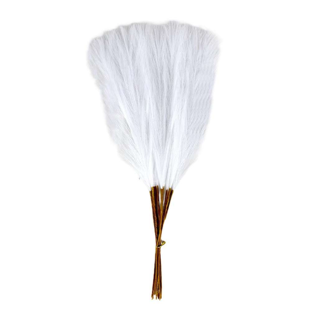 30Pcs Artificial Pampasgrass Dried Flower Artificial Plant Arrangements for Wedding Holiday Party Home Decoration