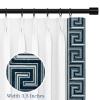 Gewvary Embroidery Trim Faux Linen Pinch Pleat Blackout Curtains 82 inches Long Thermal Insulated Noise Reduction Black Out Pleated Linen Drapes for Living Room Bedroom.40Wx100L,White G1,2 Panels view 3