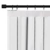 Gewvary Embroidery Trim Faux Linen Pinch Pleat Blackout Curtains 82 inches Long Thermal Insulated Noise Reduction Black Out Pleated Linen Drapes for Living Room Bedroom.40Wx100L,White G1,2 Panels view 4