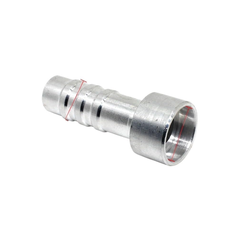 DUYHGS Air-Conditioning Pipe Aluminum Welding Connector,3/8 1/2 5/8 Aluminum Welded Joint,Air Conditioning Pipe Expansion Connector(A513.1mm-16mm)