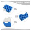 YSVQHHDV Sweeper Filter Handle 15 * 7.5cm Blue+WhiteCompatible for SamsungVacuum Cleaner DJ97-01040C Foam Rubber Dust SC4316 SC4320 SC4325,Vacuum Cleaner Accessories view 2