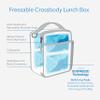PackIt Freezable Crossbody Lunch Box, Lavender, Built with EcoFreeze Technology, Fully Freezable, Collapsible, Reusable, With Top Handle, Front Slip Pocket. Effortlessly Carry, Fresh Every Time view 2