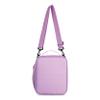 PackIt Freezable Crossbody Lunch Box, Lavender, Built with EcoFreeze Technology, Fully Freezable, Collapsible, Reusable, With Top Handle, Front Slip Pocket. Effortlessly Carry, Fresh Every Time view 4