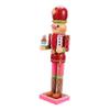 Hemobllo Christmas Nutcracker Soldier Figurine Gingerbread for Home Decor Unique European Style Ornament for Holiday Celebrations and Festive Tabletop Displays view 1