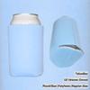 TahoeBay Blank Can Cooler Sleeves in Bulk, Regular, Placid Blue, 8-Pack view 2