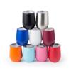 JPPlus 12oz Laser Engravable Stemless Wine Glass Blanks for Engraving, UV-LED Vinyl, or Toner Heat Transfer. Personalize for Parties, Gifts, or Branding. Includes Clear Lid (1, Blue) view 4