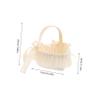 Wedding Flower Girl Basket Heart Shaped Cloth with Handle, Xmas view 2