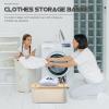 Cabilock Laundry Basket Large Foldable Clothes Organizer Handles for Home and Boys and Girls Toy Storage view 4