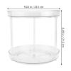 HOLIDYOYO Multi-function Storage Holder PVC PET Double-layer Rotatable Rack view 4