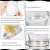 6 Pcs Silicone Gaskets for 3.5" Mouth Mason Jar view 3