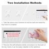 JTKBNVM Teapot Key Holder Rack Wall Mount Hanging Mail Organizer Adhesive Keys Rack with 5 Hooks No Drill Home Keys Hanger Decorative Key Hooks for Wall Entryway Hallway Living Room Mudroom view 3