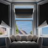 G-WACK Blackout Curtains for Bedroom,Portable No-drill Blackout Shades, Blinds for Indoor Windows with Upgraded Hook&Loop,Heat Insulated Black out Window Cover for Travel,Nursery,Room(30" x 84",Black) view 1