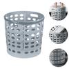 ABOOFAN Large Capacity Laundry Basket Rolling Plastic Storage Basket for Home Foldable Storage Hamper Handles view 4