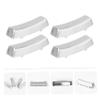 Cabilock 4pcs Hotel Style Tableware Rack Chopstick Silverware Holder Stainless Steel Easy to Maintain Space-saving Random Color view 3