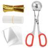Kronabelle 1001 Pcs Cake Supplies, Lolli Bags, Sticks, Twist Ties, and Making Tool for DIY Sweet Treats view 3