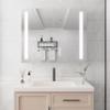36 x 30 inch Medicine Cabinet with LED Vanity Mirror, Anti Fog, Dimmable, Recessed or Mount, Aluminum 3000K~6000K Lighted Double Door Bathroom Cabinet with Touch Switch view 1