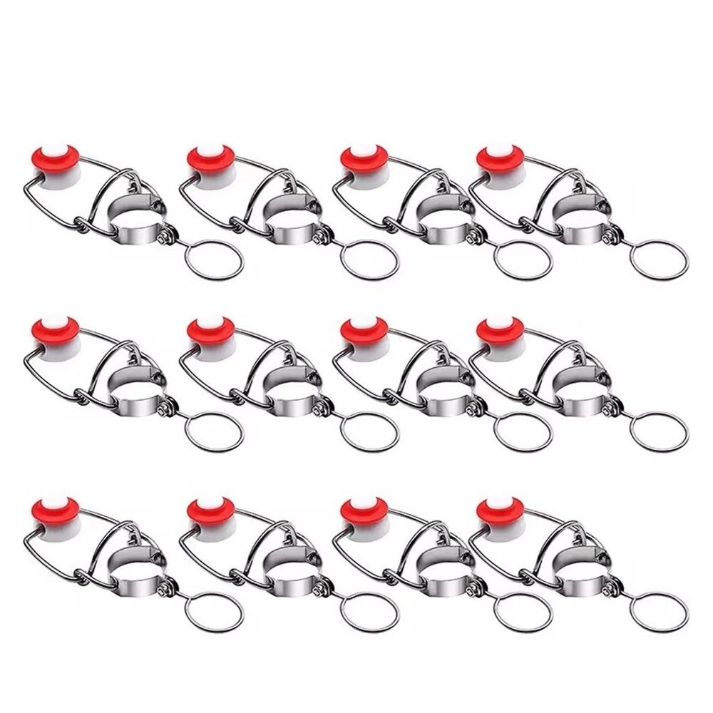 AMZLMPKNTW Flip Top Cap Stopper Swing Top Glass Bottle Cap Root Homebrew Beer Wine Bottles Replacement Swing Caps 12Pcs joyful