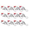 AMZLMPKNTW Flip Top Cap Stopper Swing Top Glass Bottle Cap Root Homebrew Beer Wine Bottles Replacement Swing Caps 12Pcs joyful view 1