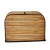 2 Slice Toaster Cover with Pockets Universal Bread Maker Cover Board Texture Kitchen Small Appliance Cover with Handle Oven Cover Dust and Fingerprint Protection view 2