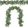 2 Faux Eucalyptus Garlands, 71 in Artificial Greenery Vines for Wedding and Home Dcor view 1