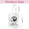 Cute Funny Gag RChicken Gifts Raccoon Gifts Canvas Tote Bag Tote Bag for Women Girls Her Animals Lovers Beach Reusable Grocery Bags for Shopping Birthday Christmas Retirement view 4