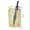 ATMRC Umbrella Rack Umbrella Stand Home Hotel Hollowout Umbrella Bucket with 6 Hooks Storage Umbrella Holder for Hallway Entryway Hotel Hotel view 2