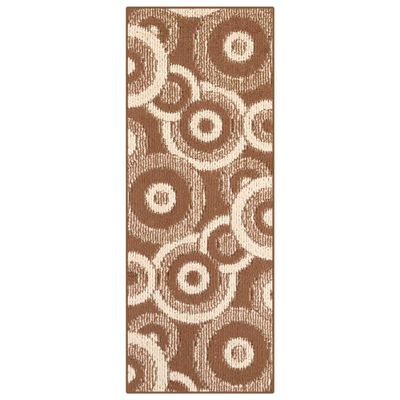 26 ft Extra Long Brown Hallway Runner Rug | Non-Slip & Machine Washable | Custom Cut to Size 2'3" x 26' (Runner) | REMNAZ