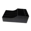 LIGIGWASH Condiment Storage Box Multi-function Compartment Organizer for Tea Bags Sugar and Snacks Elegant Desktop Holder for Use and Design view 1