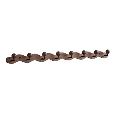 Wall Coat Racks Wood Entry Door Hanging Hooks Creative Wall Hanging Clothes Hooks No Hole Coat Hooks Wall Mounted Coat Rack(Large)
